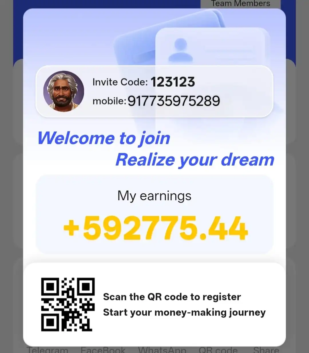 Total Earnings Overview